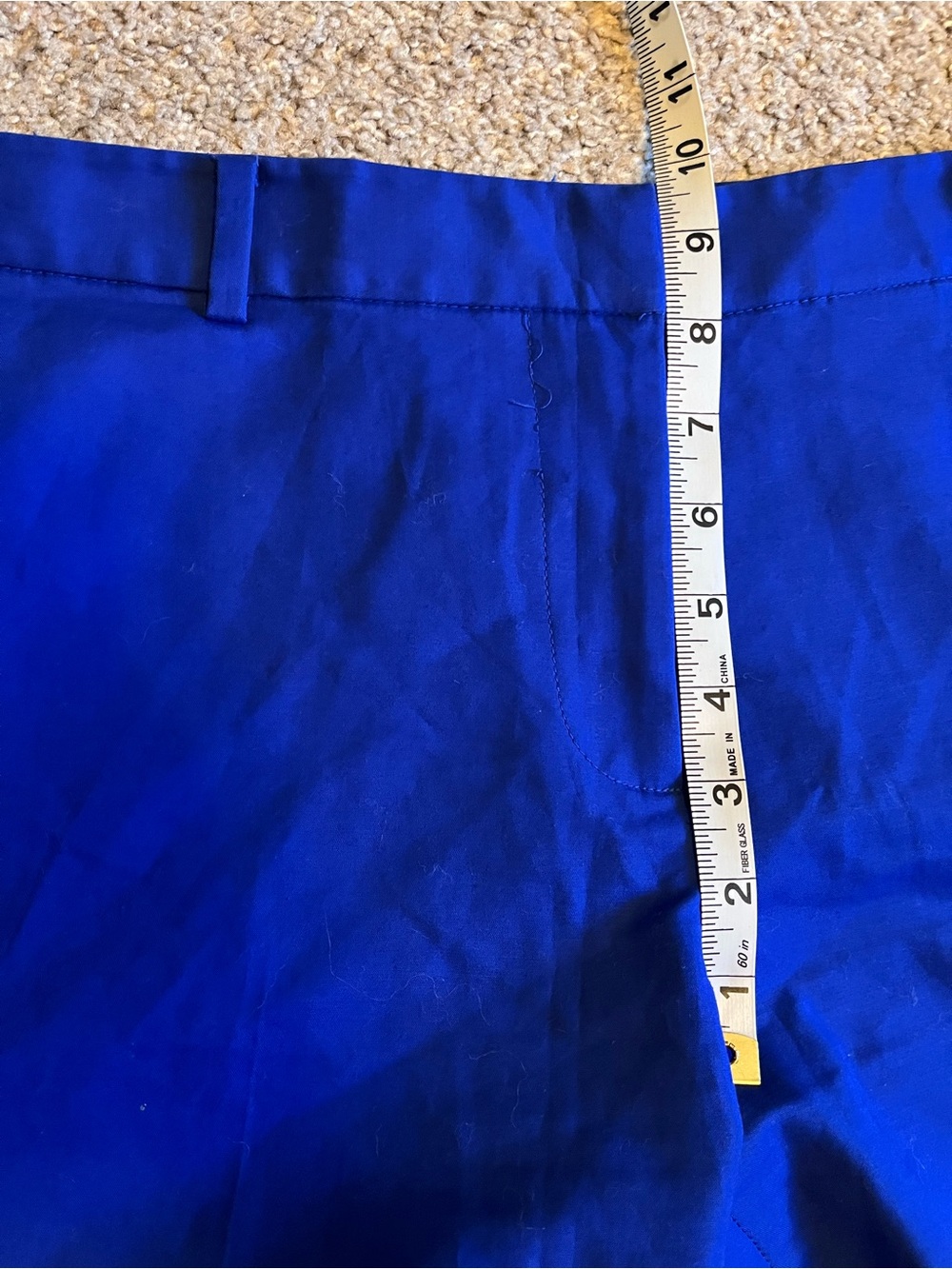 Michael Kors Royal Blue Women's Shorts Size 12 - Picture 5 of 7